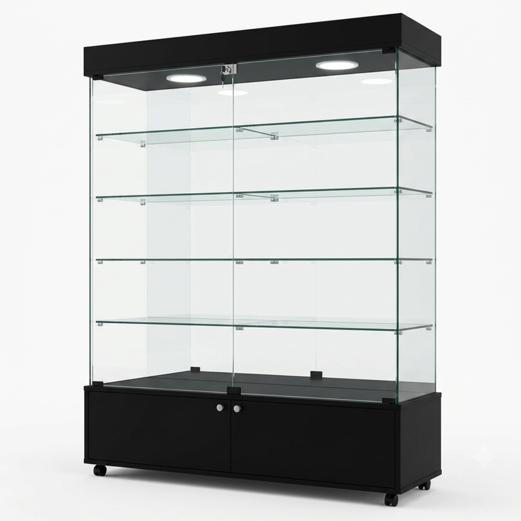 Vitrina de Vidrio 190x150x40 cm