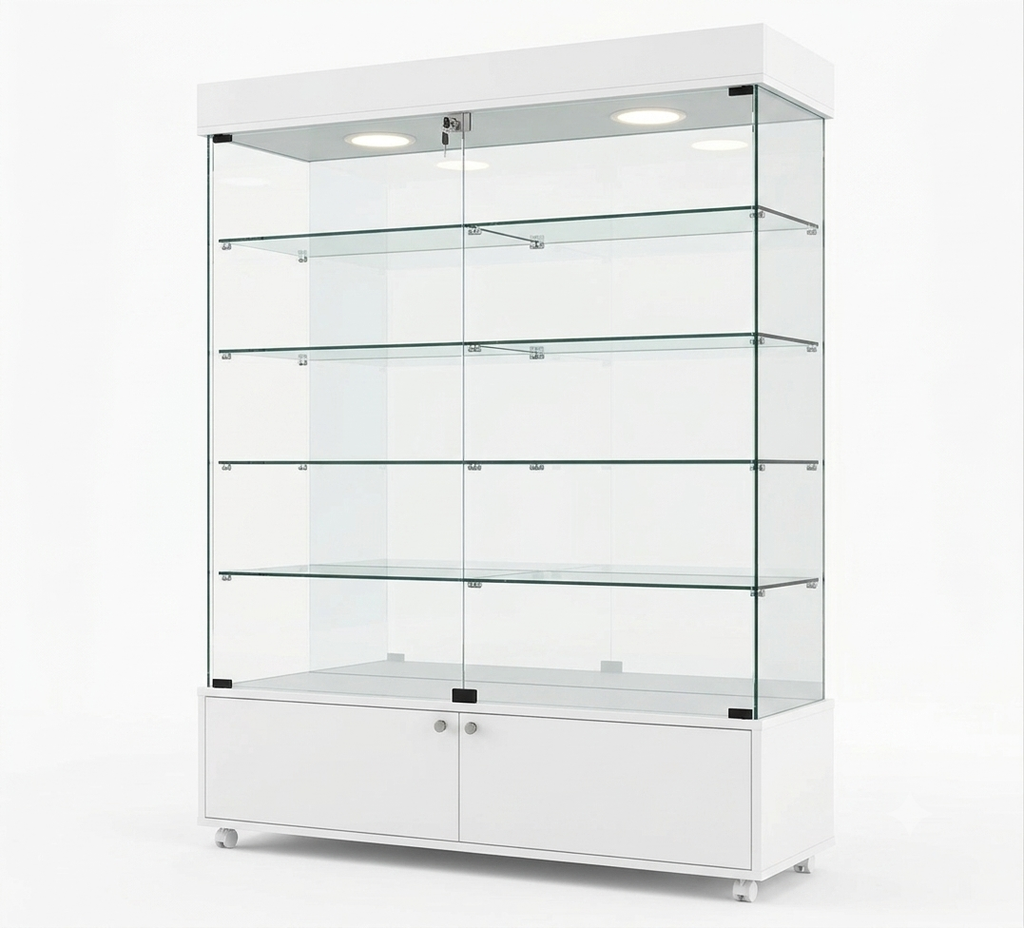 Vitrina de Vidrio 190x150x40 cm