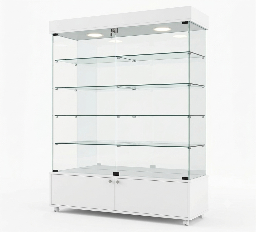 Vitrina de Vidrio 190x150x40 cm