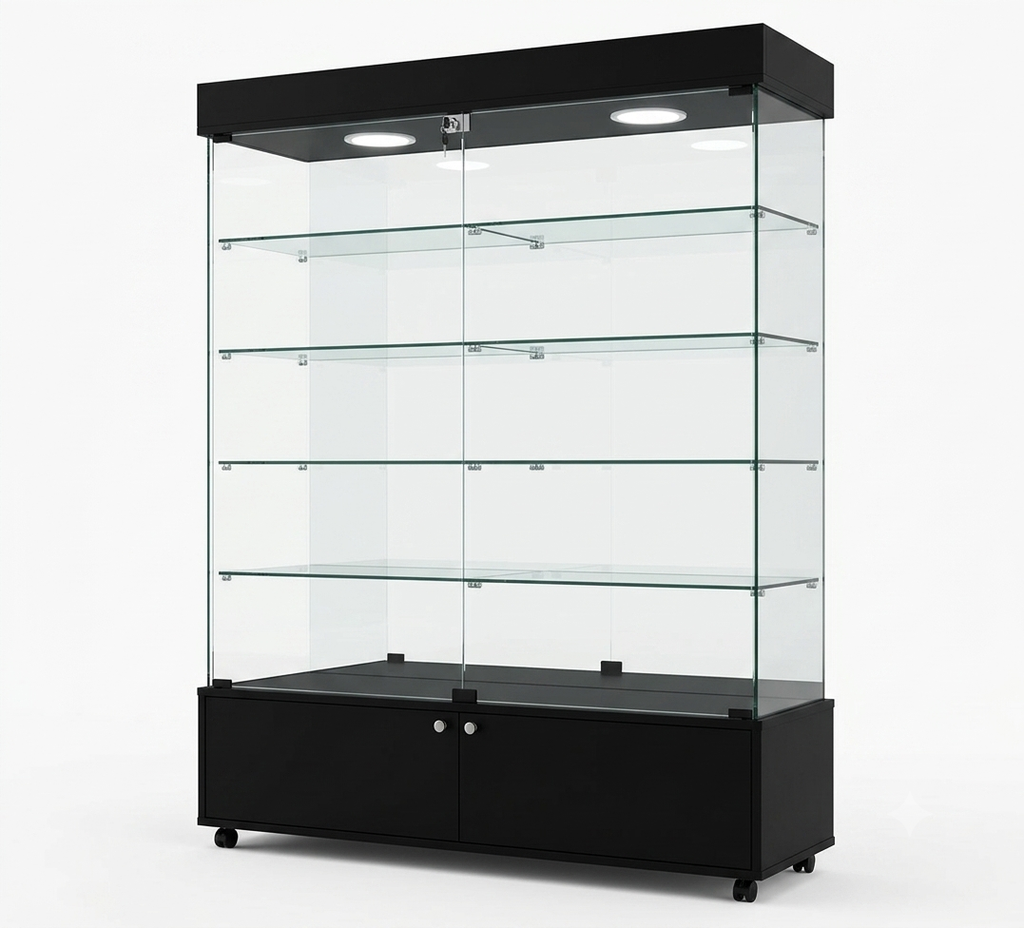 Vitrina de Vidrio 190x150x40 cm