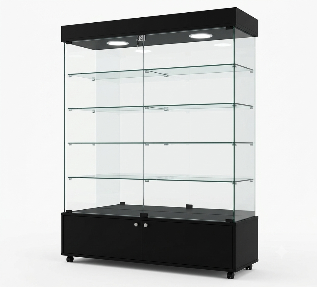 Vitrina de Vidrio 190x150x40 cm