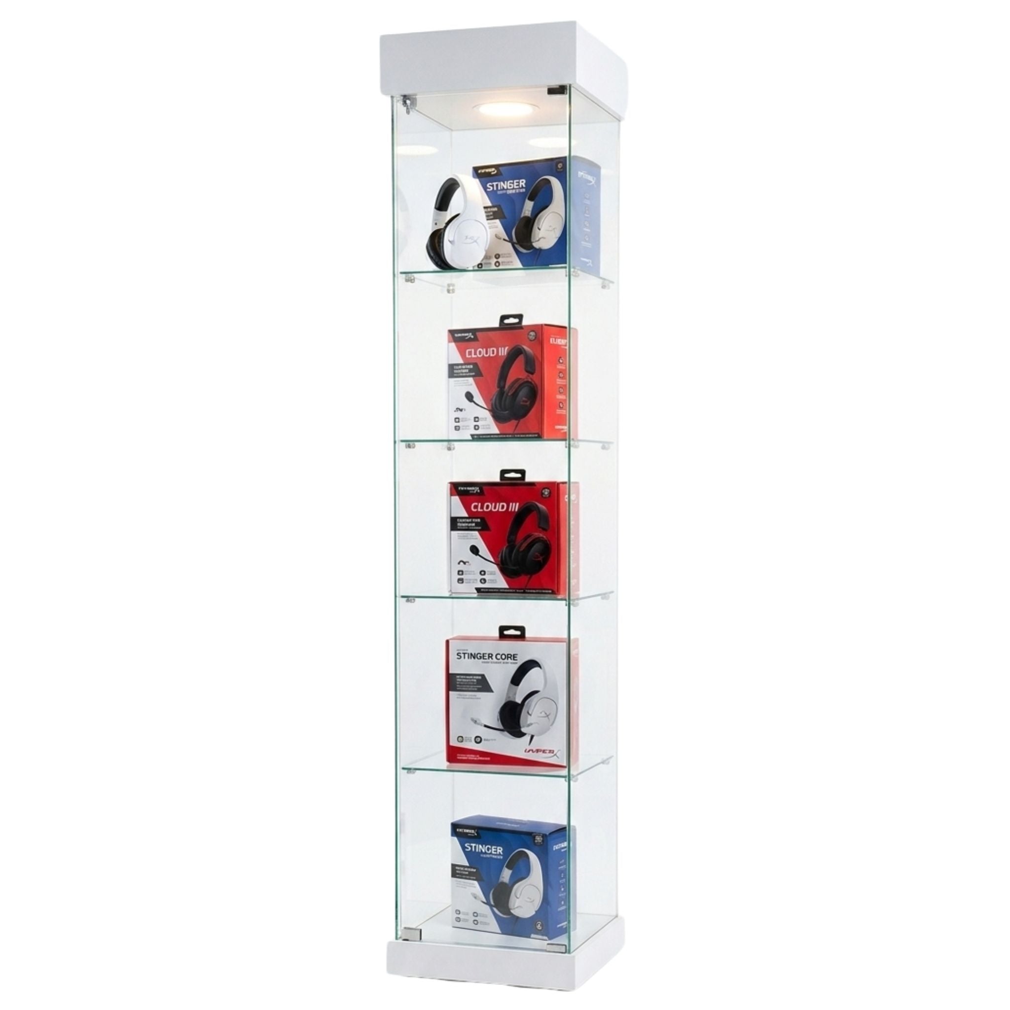 Vitrina de Vidrio 190x40x40 cm