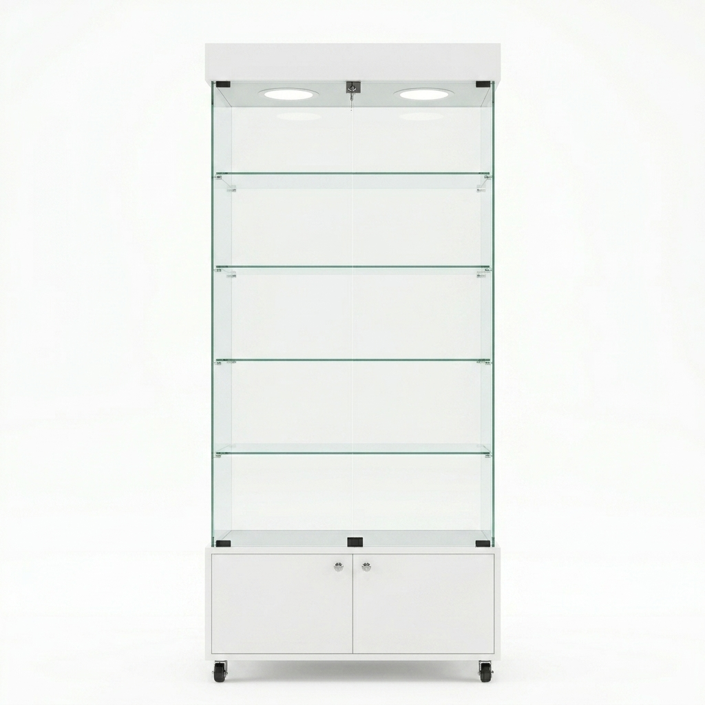 Vitrina de Vidrio 190x80x40 cm