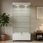 Vitrina de Vidrio 190x80x40 cm