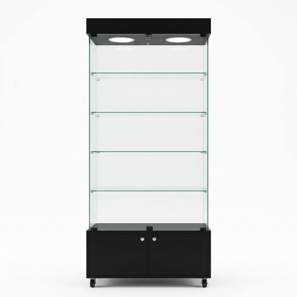 Vitrina de Vidrio 190x80x40 cm