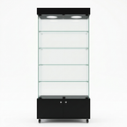 Vitrina de Vidrio 190x80x40 cm