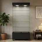 Vitrina de Vidrio 190x80x40 cm