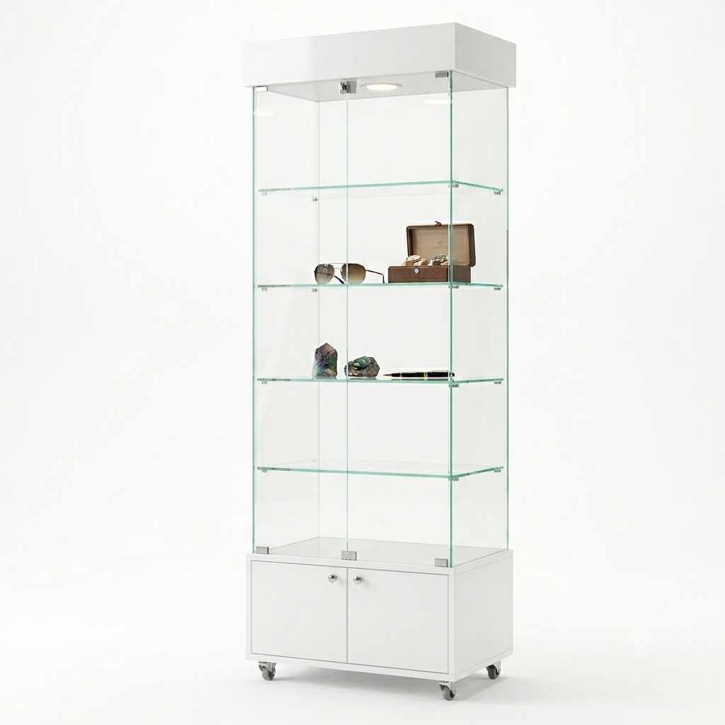 Vitrina de Vidrio 190x60x40 cm