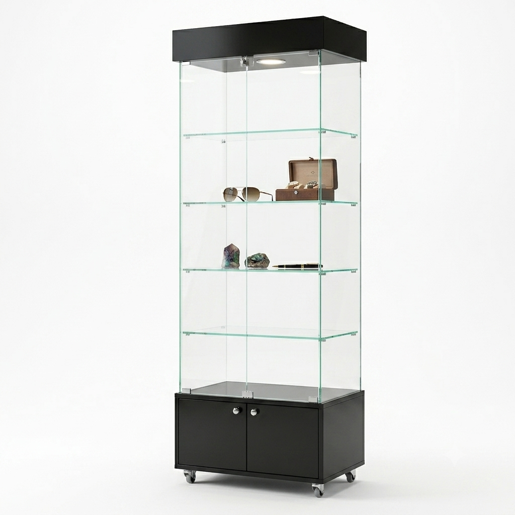 Vitrina de Vidrio 190x60x40 cm